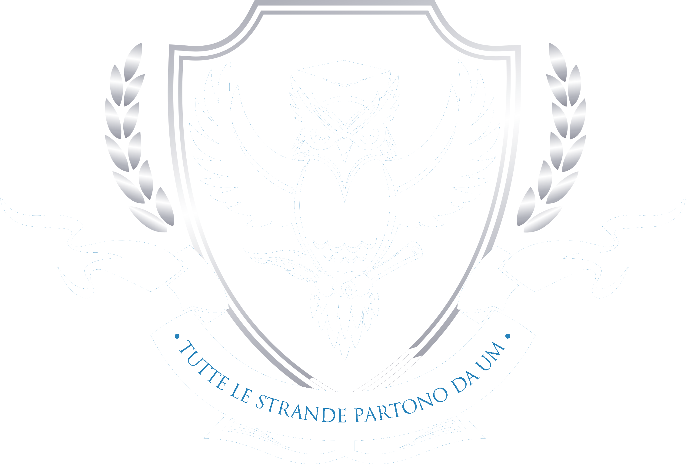 Южный межотраслевой образовательный центр - герб в белом варианте